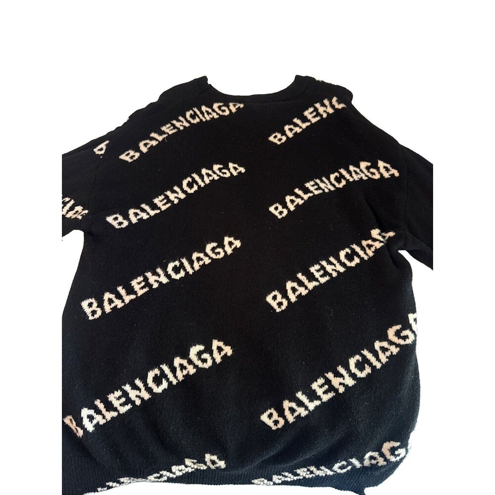 Black Balenciaga Sweater